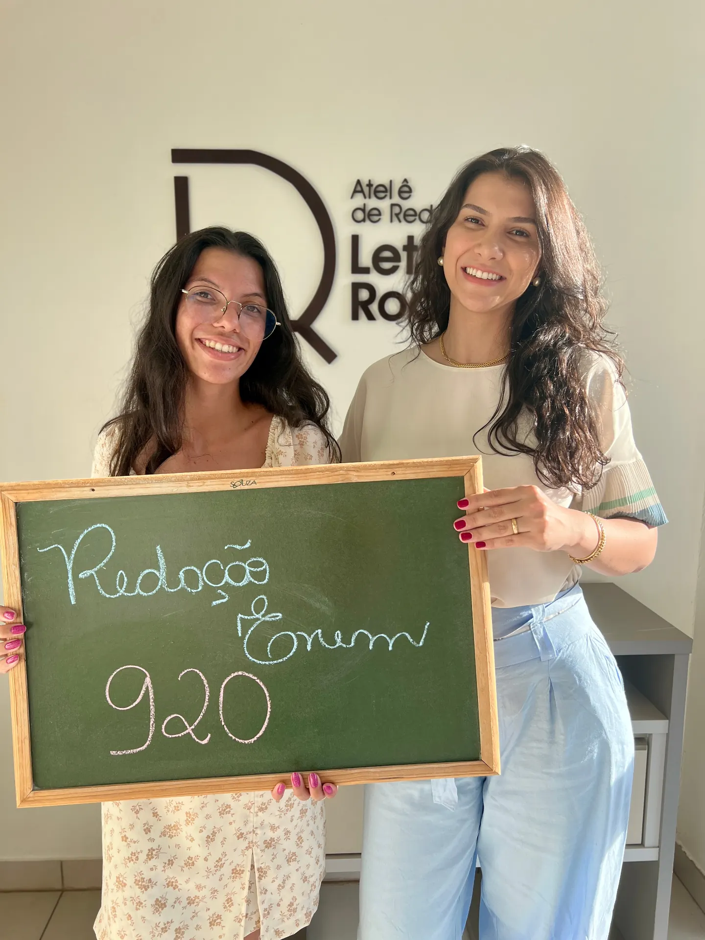 Aluna com nota 920 na redação do ENEM