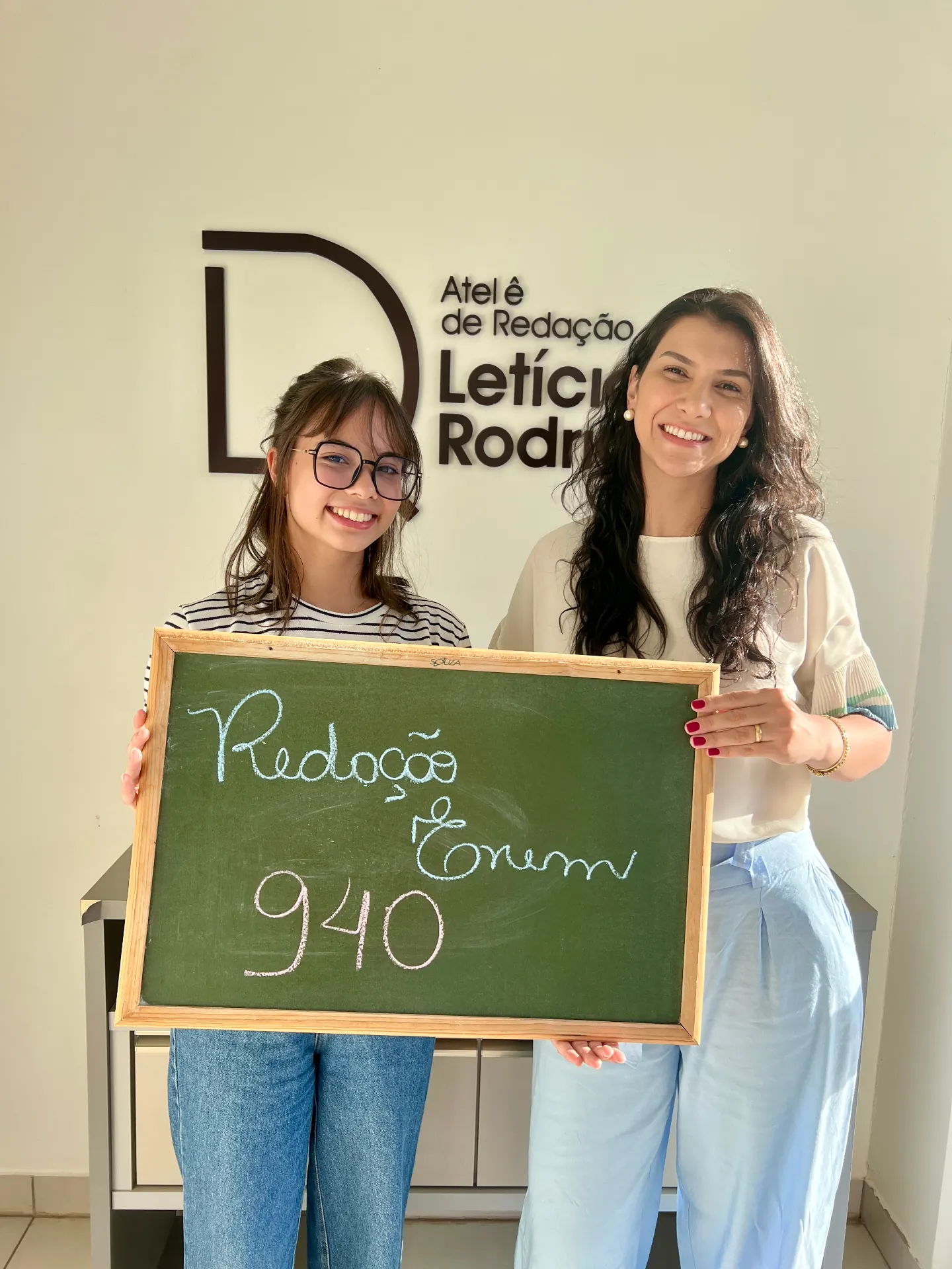 Aluna com nota 940 na redação do ENEM