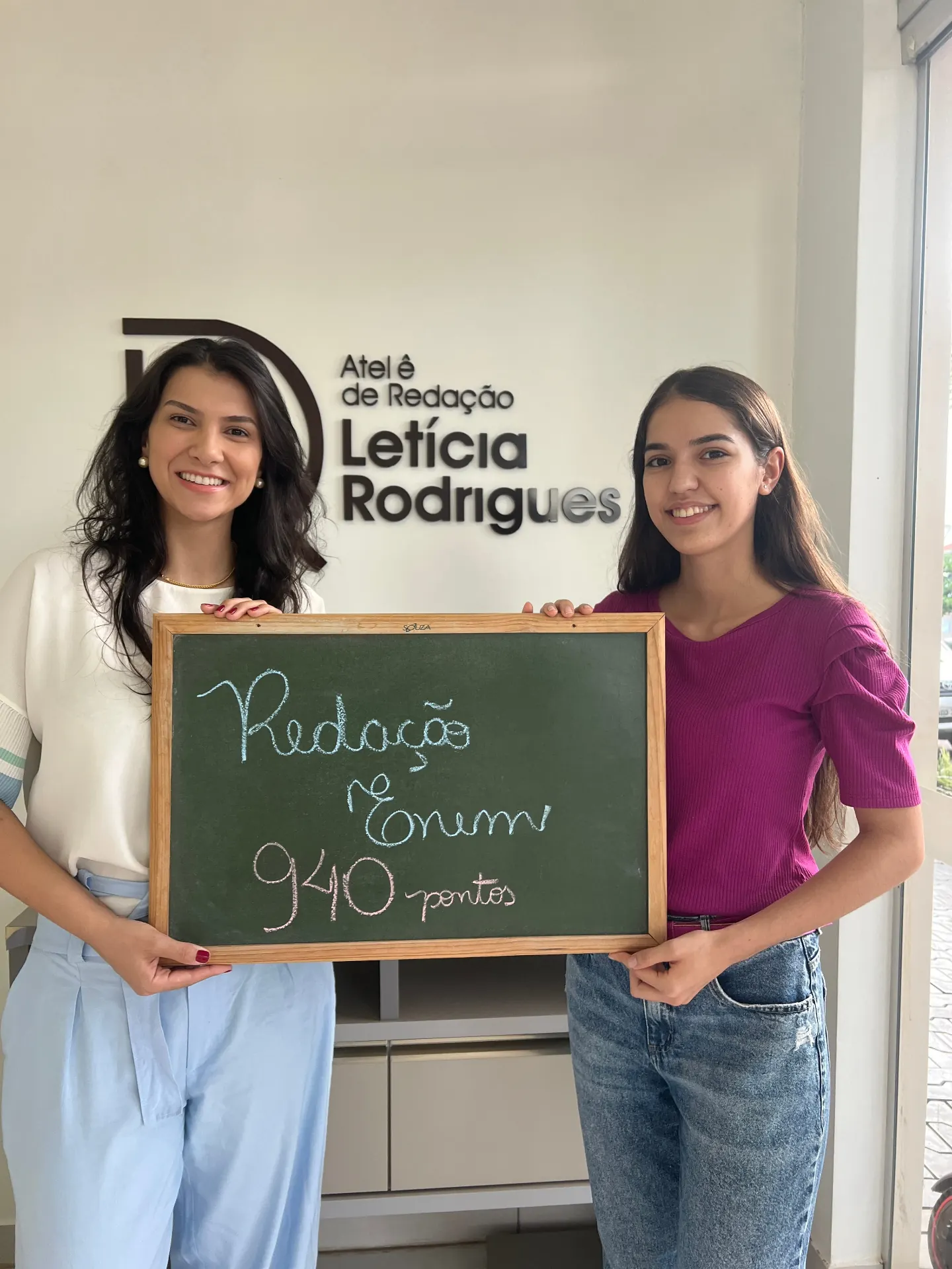 Aluna com nota 940 na redação do ENEM