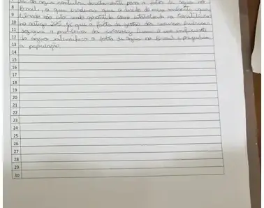 Antes do método — redação 5